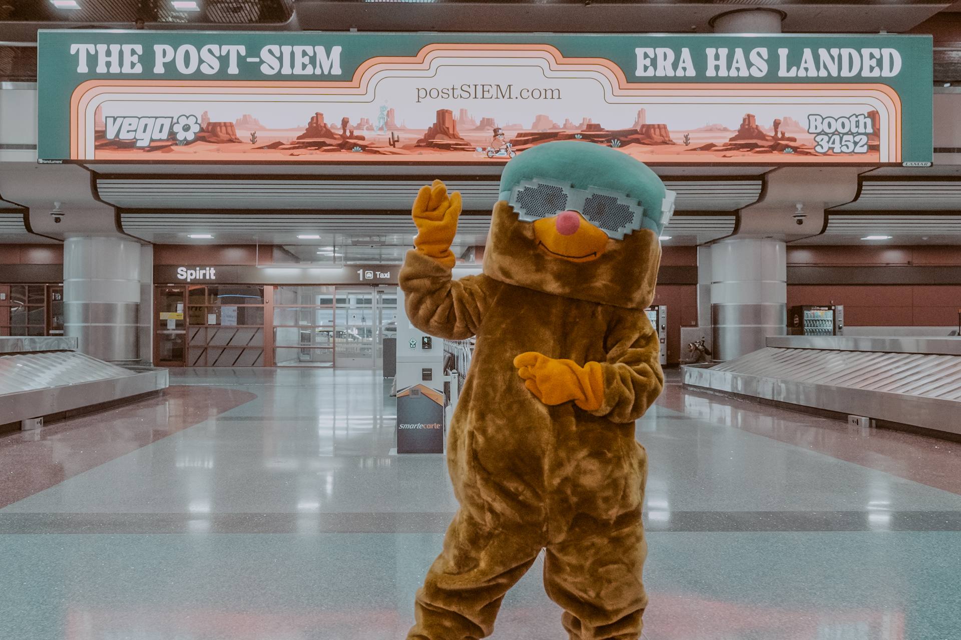 the mascot has landed act normal