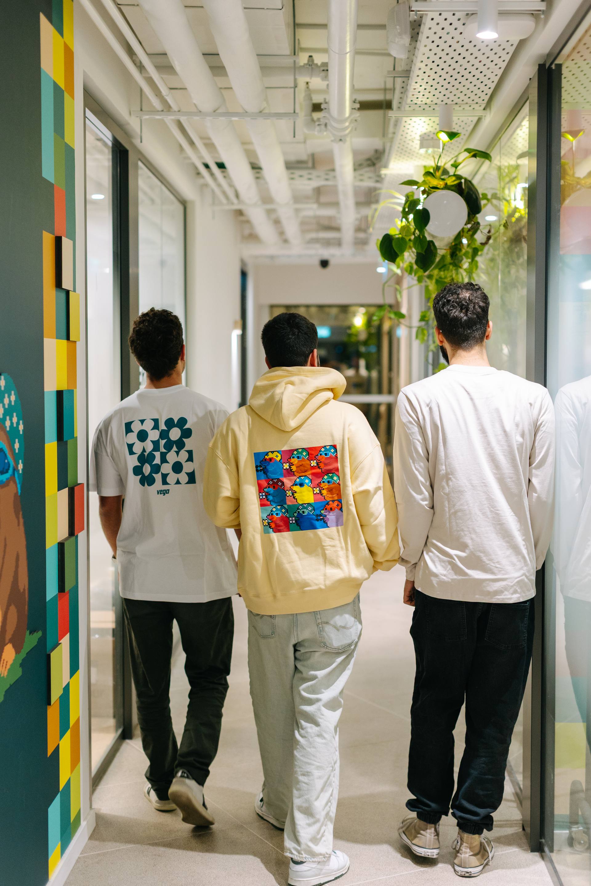 our backs are the flex